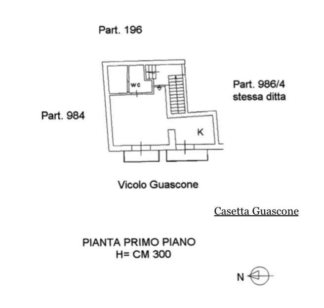 דירות פלרמו Casetta In Centro Guascone מראה חיצוני תמונה